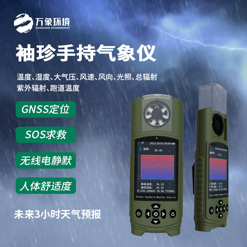 什么領(lǐng)域可以用到可穿戴手持氣象儀？